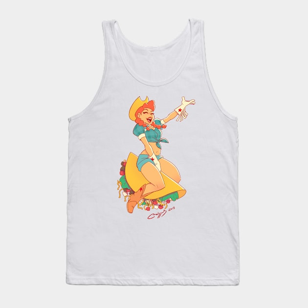 Texas Taco Tank Top by melivillosa